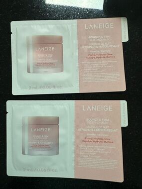 LANEIGE Pink Bouncy & Firm Sleeping Mask Samples
